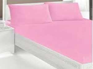 Husa de pat roz