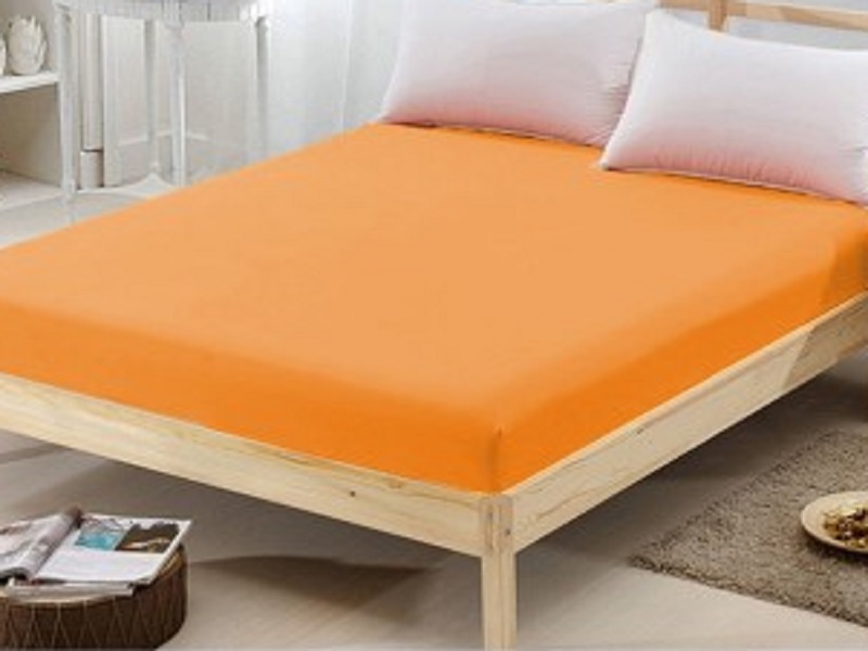 Husa de pat portocaliu